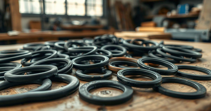 Juntas de Vedação Borracha: Como Escolher e Manter a Qualidade Ideal para Seu Projeto