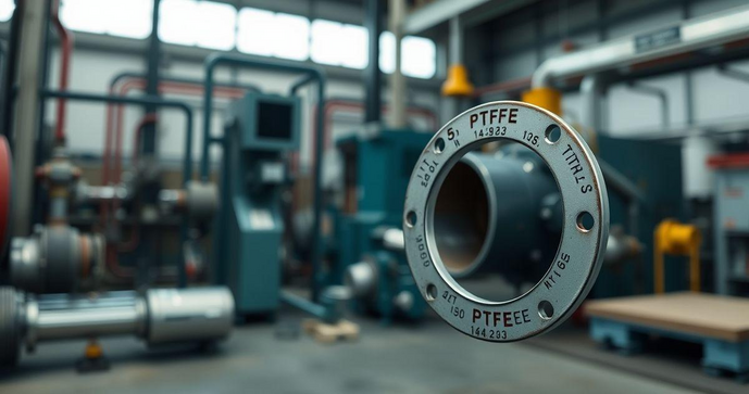 Descubra como as juntas de PTFE revolucionam a vedação industrial
