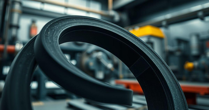 Descubra como a junta de borracha nitrílica revoluciona a vedação industrial