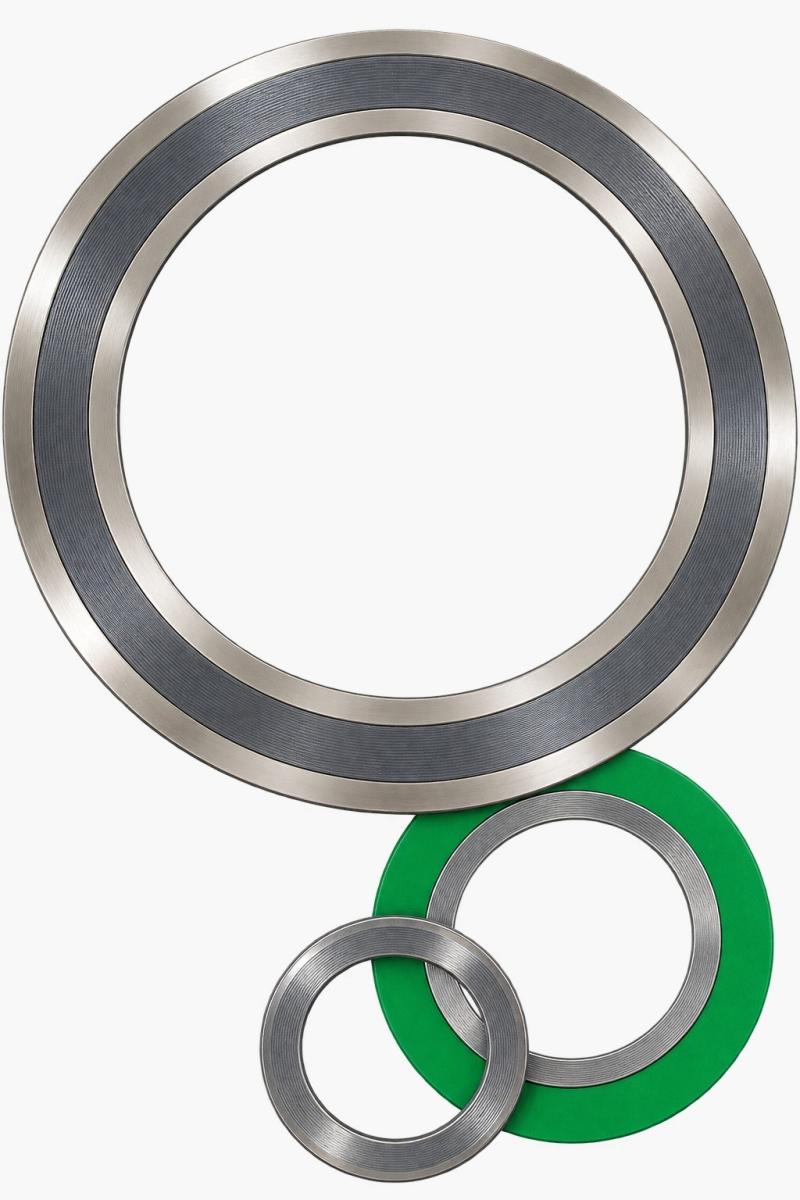 Junta espiral: eficiência e segurança na vedação industrial!